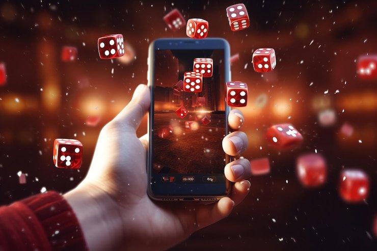 Antarmuka aplikasi crossword di layar Android menampilkan menu navigasi bawah dengan akses ke pasar sepak bola, permainan slot, dan meja live dealer