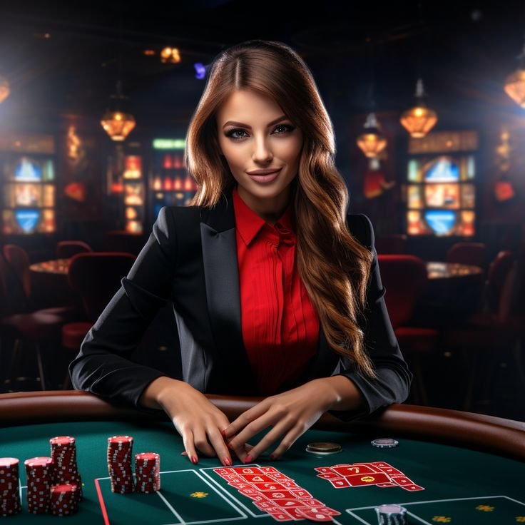 Antarmuka Obrolan Langsung crossword menampilkan meja live dealer dengan chat interaktif